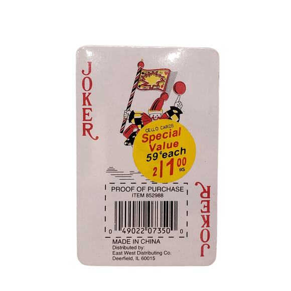 Vintage Playing Cards Joker Special Cello Cards Game Cards Poker - Picture 2 of 6